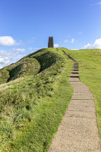 Glastonbury-Tor Glastonbury Tor